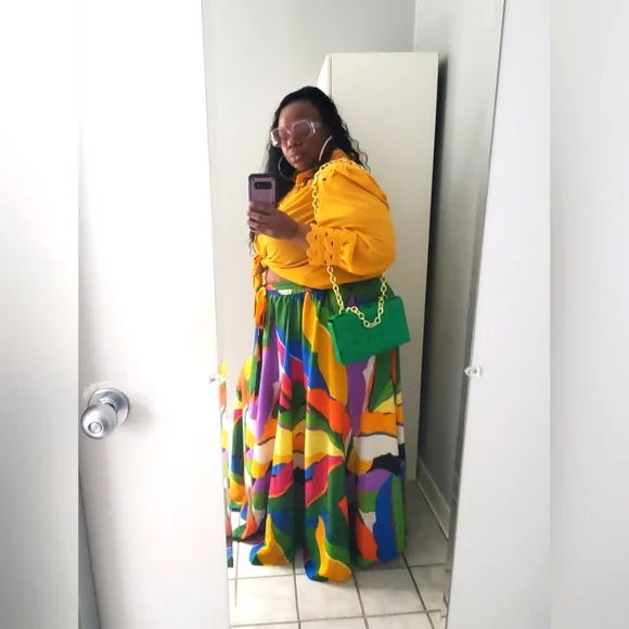 Colorful skirt 😍 - Picture 4 of 4